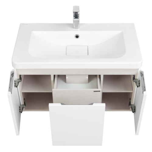 Тумба с раковиной Aquaton Шерилл 85, 105 фото 3