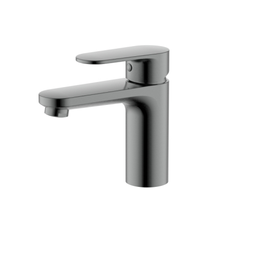 Смеситель для раковины Aquatek Ника AQ1810BGM, оружейная сталь