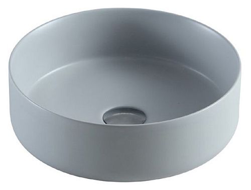 Раковина накладная Azario AZ-3134-MFG 355*355*120 мм светло-серый матовый