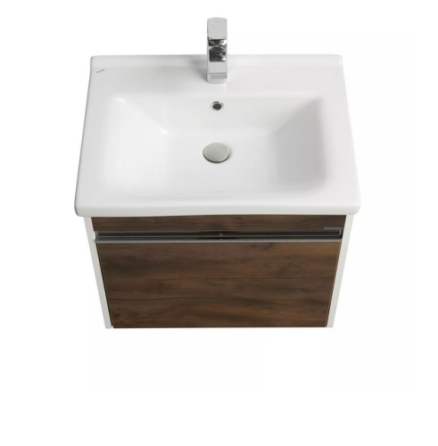 Тумба с раковиной Aquaton Капри 60, 80 Таксония Темная фото 4