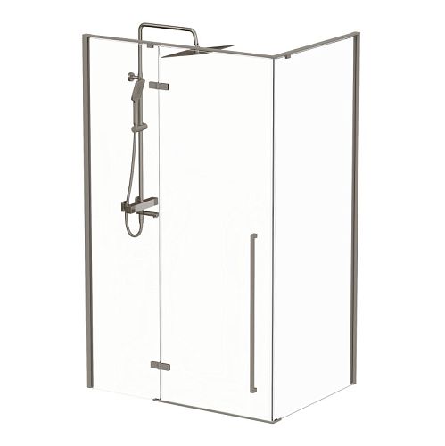 Душевое ограждение Mirsant Vog Grey 120*90