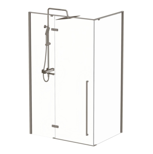 Душевое ограждение Mirsant Vog Grey 120*90