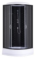 Душевая кабина Loranto CS-6610-25GB 100*100, средний поддон