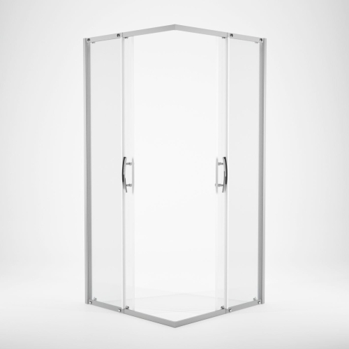 Душевое ограждение Mirsant Neo Quadro без поддона 90*90, 100*100 фото 2