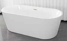 Ванна отдельностоящая Loranto CS-03W 170*75, опора, сифон