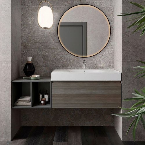 Зеркало с подсветкой Azario AZ-Z-126ALM D600, смена цвета фото 7