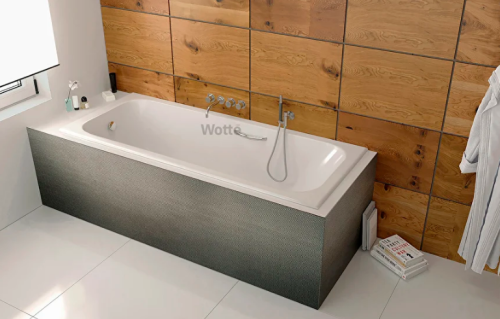 Ванна чугунная Wotte Start 160*75, 170*75 с отверстиями для ручек фото 3