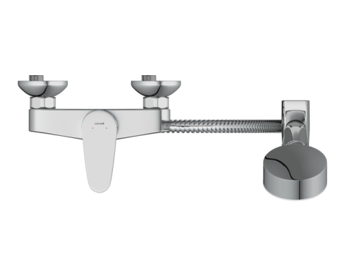 Смеситель для душа Cersanit Cari 63029 хром (с душевым гарнитуром) фото 7