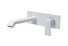 Смеситель для раковины встраиваемый CEZARES PORTA-BLI-BIO белый матовый