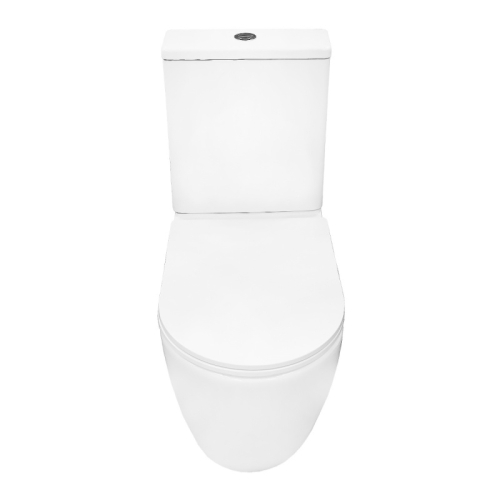 Унитаз напольный безободковый Azario Verona AZ-8301, смыв Торнадо фото 2