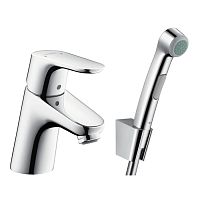Смеситель для раковины с гигиеническим душем Hansgrohe Focus 31926000 хром