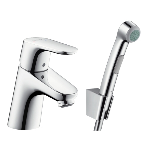 Смеситель для раковины с гигиеническим душем Hansgrohe Focus 31926000 хром