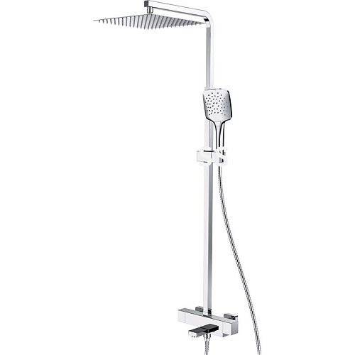 Душевая система с термостатом Gappo Futura G2418-40 хром