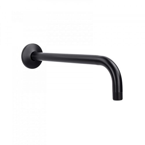 Держатель верхнего душа Berges Ventas R Black 074010, черный матовый