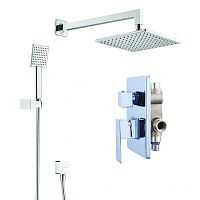 Душевой комплект со встроенным смесителем Swedbe Platta 5540