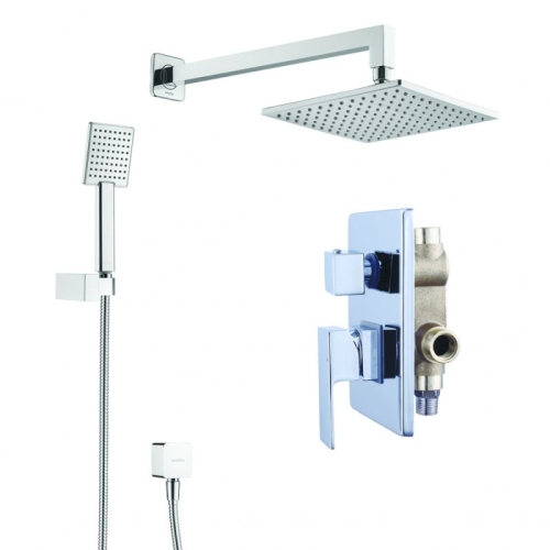 Душевой комплект со встроенным смесителем Swedbe Platta 5540