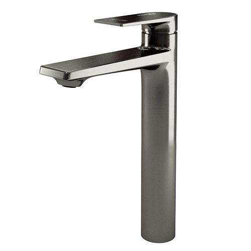 Смеситель высокий для умывальника Wasserkraft Wiese 8403H оружейная сталь