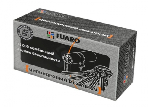 Цилиндровый Fuaro механизм R300/60 mm (25+10+25) AB бронза 5 кл. фото 3