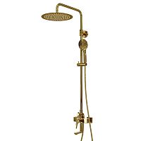Душевая система Wasserkraft Sauer A17101 глянцевое золото