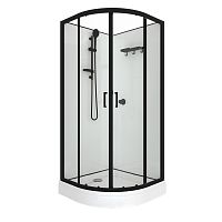 Душевая кабина Triton Прайм-Блэк А 90*90 без крыши, низкий поддон