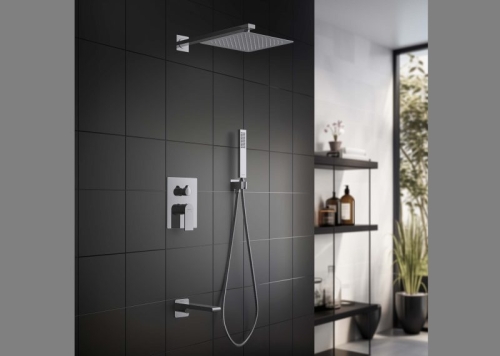 Душевая система скрытого монтажа Aquatek Лира AQ1473CR хром фото 3
