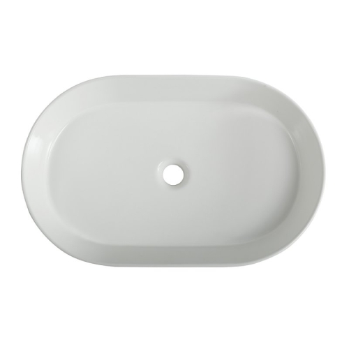 Раковина накладная Belbagno BB1479 610х385х120 мм, белая фото 5