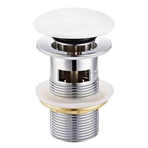 Донный клапан click-clack с переливом Volle De la blanco