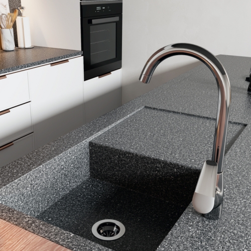 Смеситель для кухни Wasserkraft Vils 5607 хром фото 3