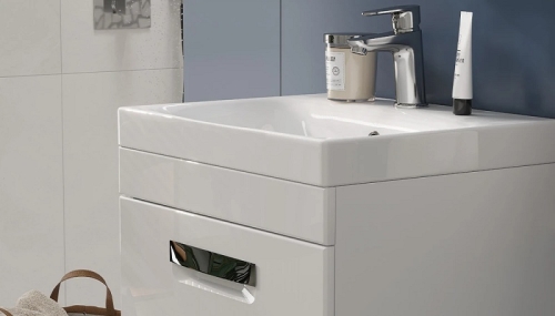 Тумба с раковиной Velvex Estea 50, 60, 80 подвесная фото 5