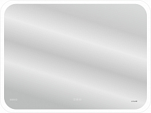 Зеркало с антизапотеванием, часами и функцией приема звонков Cersanit Design Pro 070 80*60, 100*70