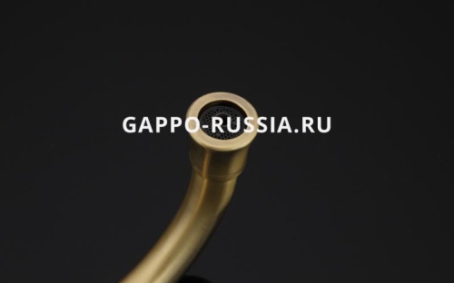 Смеситель для кухни  G4391-4 бронза фото 6