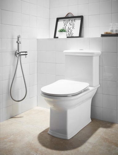 Смеситель встраиваемый с гигиенической лейкой Lemark Solo LM7166C хром фото 2