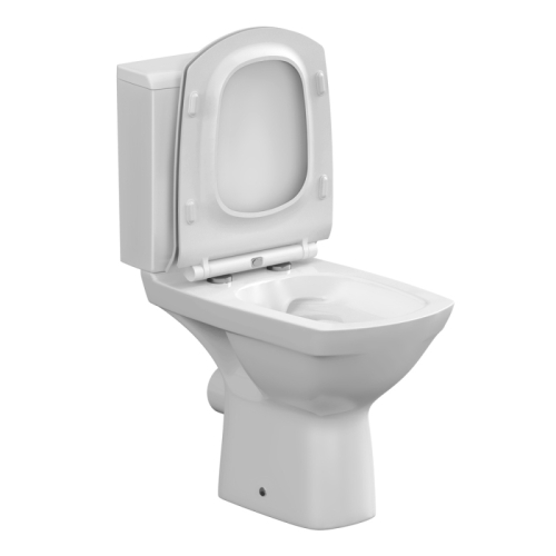 Компакт Cersanit Carina CleanOn Slim Lift, безободковый, дюропласт с микролифтом фото 3