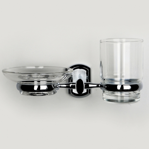 Держатель стакана и мыльницы Wasserkraft Oder K-3026 хром фото 2