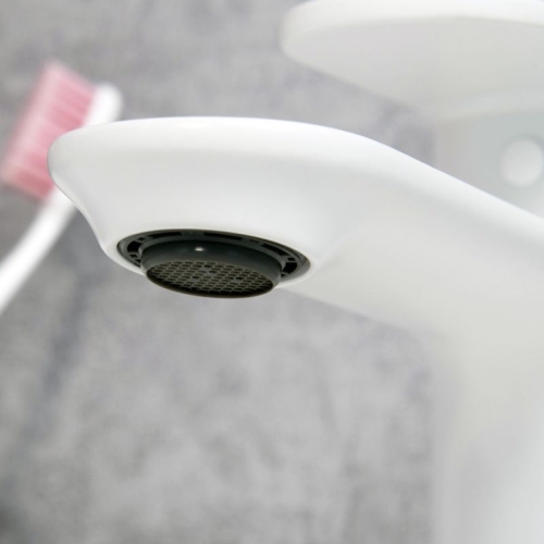 Смеситель для умывальника Wasserkraft Mindel 8503 белый фото 5