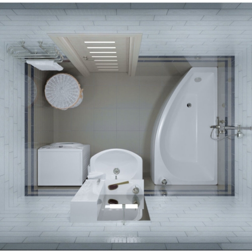 Ванна акриловая Triton Бэлла 140*75 L/R + каркас фото 3