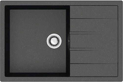 Мойка кухонная Azario Vision 75*50.5 песочный, белый лед, светло-серый, бежевый, черный