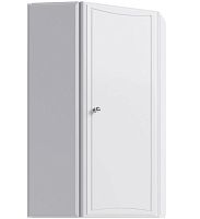 Шкаф навесной угловой Aqwella Барселона 38 белый