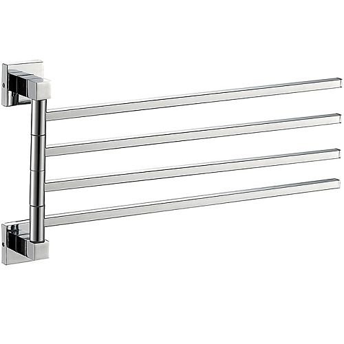 Полотенцедержатель четверной "рога" Haiba HB8614 хром