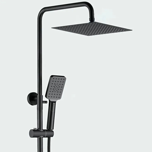 Душевая система Ledeme L2478B черная фото 7