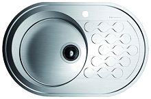 Кухонная мойка Omoikiri Kasumigaura 77-1 0.8 мм нержавеющая сталь