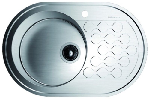 Кухонная мойка Omoikiri Kasumigaura 77-1 0.8 мм нержавеющая сталь