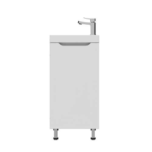 Тумба с умывальником Мирсант Soho Quadro 40 напольная фото 2