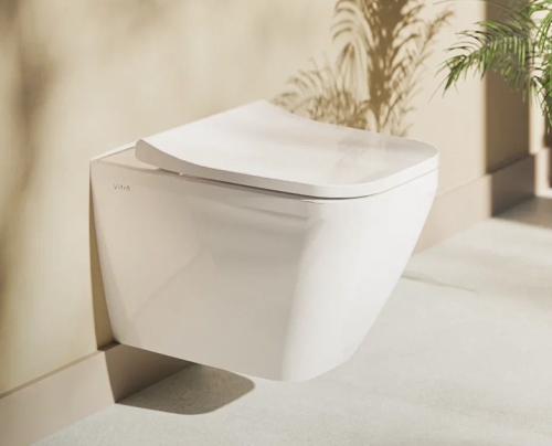 Унитаз подвесной безободковый Vitra Integra Square 7082B003-0075, сидение м/л фото 2