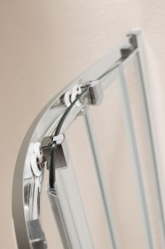 Душевое ограждение Cezares ECO-O-RH-2 100*80, 120*80 стекло прозрачное, матовое фото 2