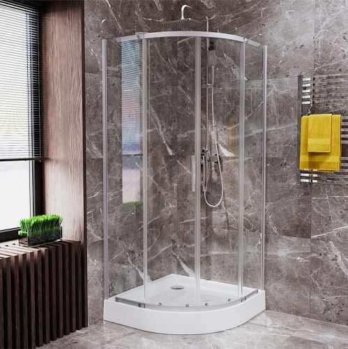 Душевое ограждение Mirsant Neo без поддона 90*90, 100*100