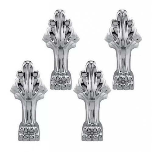 Комплект ножек к ванне Роксбург хром (4 шт)