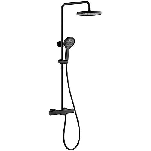 Душевая система с термостатом Gappo G2495-76 черная