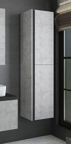Шкаф-колонна Comforty Эдинбург-40 бетон светлый