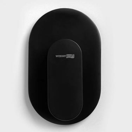 Смеситель с гигиеническим душем Wasserkraft Elbe A117451 встраиваемый чёрный фото 3